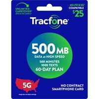 Tracfone $ Smartphone Day Prepaid Plan, Min Txt MB Data e-PIN Top Up