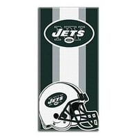 New York Jets NFL Zone čitati pamuk plaži ručnik