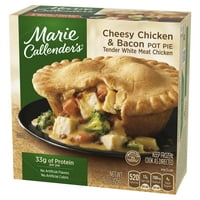 Marie Callender's Cheesy piletina i slanina Pot Pie Frozen Meal, oz