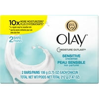 Olay Sensitive Beauty Barovi, 3. oz, grofe.