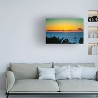Ben Heine 'zalazak sunca Tenerife' Canvas Art