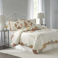 Nostalgia Home Medford King Ivory Tan Jorgan