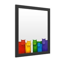 Zaštitni znak Likovne umjetnosti 'Rainbow Mačke' Markerboard Daniel Patrick Kessler
