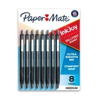 Papir Mate inkjoy 300RT Vučasti hemijski olovke, srednja točka, crna, grof