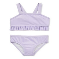 Wonder Nation bikini set za plivanje za djevojčice i djevojčice, veličine 12m - 5T