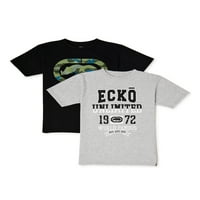 Ecko Boys Grafičke Majice, 2 Pakovanja, Veličine 4-16