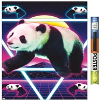 James Booker - Panda Rave zidni poster, 22.375 34
