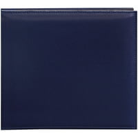 Snapload ušivena koža Album 8 x8 - mornarica plava