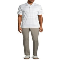 Ben Hogan Performance muški čvrsti aktivni Fle pojas 4-Way Stretch Flat-Front Golf pantalone