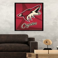 Arizona Coyotes-Logo Zidni Poster, 22.375 34