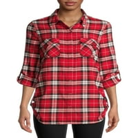 Nema Granica Juniori Karirani Flanel Top