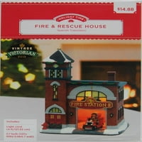 Holiday Time 9 vatrogasna i spasilačka kuća Božićno selo