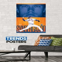 New York Mets - Noah Syndergaard Premium poster and Poster Mount Bundle