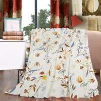Flannel Larbed pokrivač premium flanel plišani lagani udobni krevet pokrivač pokrivači za zimu