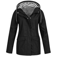 Lroplie Womens Cardigan džemperi plus veličina jakne s dugim rukavima za žene zadebljane preko vjetrootporne