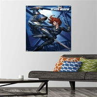 Marvel Cinematic Universe-Crna udovica-zidni Poster za borbu sa potisnim iglama, 22.375 34