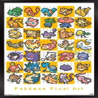 Pokémon-Pixel Grid