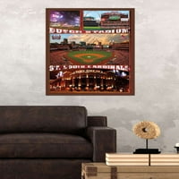 St. Louis Cardinals® - Busch stadion Poster i poster Mount Bundle