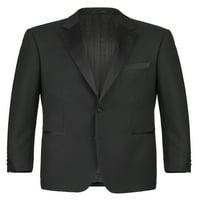 Muški tanki fit tuxedo dugme satena začepljena rezervata tuxedo odijelo za večeru za muškarce za muškarce