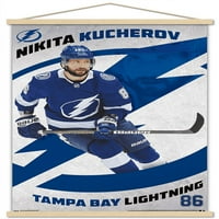 Tampa Bay Lightning - Nikita Kucherov zidni poster sa magnetnim okvirom, 22.375 34