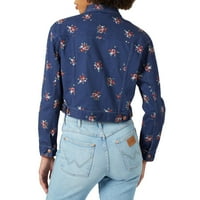 Wrangler ženska teksas jakna sa štampom