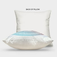 Stupell Industries hiroviti uzorak lista Sova štampani jastuk za bacanje dizajn Carle Daly