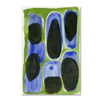 Zaštitni znak likovne umjetnosti' Piedra Negra y Azul ' platnena Umjetnost Fernande Franco