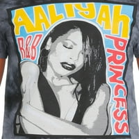 Aaliyah Muška Tie Dye grafička majica sa kratkim rukavima