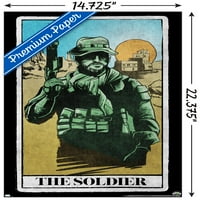 Call of Duty: Modern Warfare - zidni poster kapetan Tarot, 14.725 22.375