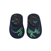 by Goldtoe Boy's Glow-In-The-Dark Dinosaur Slipper