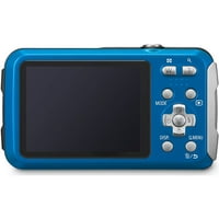 Panasonic Lumi TS megapiksel Kompaktna kamera - Blue 2,7 LCD - optički zum - digitalni zum - optički - Video