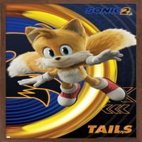 Sonic The Hedgehog - Repovi 16.5 24.25 Uokvireni plakat