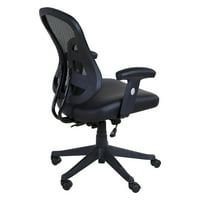 Comfort Products Executive stolica sa visokim naslonom sa mrežastim naslonom i kožnim sjedištem