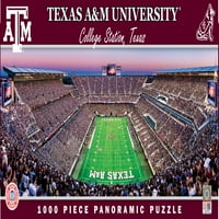Texas A & M Aggies NCAA panoramska Puzzle zona
