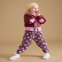 Little Star organski komplet odjeće za malu djecu i djecu za djevojčice, Set od 4 komada, veličine 12M-10