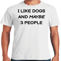 Grafički Američki Cool životinjski pas citira mušku kolekciju grafičkih majica
