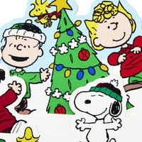 Hallmark Boxed Peanuts Iskaču Božićne Čestitke, Božićno Drvce