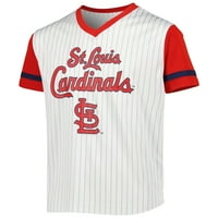Omladinski Bijeli Crveni St. Louis Cardinals V-Izrez T-Shirt