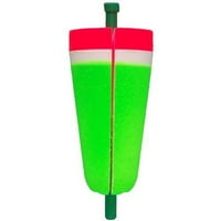 Comal Tackle 2,75 plitko iskakanje Rat'l Float, crvena i fluorescentno zelena