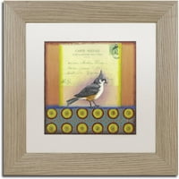 Zaštitni znak likovne umjetnosti Mala ptica 234 umjetnost umjetnost rachel paxton, bijela mat, breza okvira
