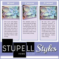 Stupell Industries Bold Angle apstraktni dizajn crne sive linije siva uokvirena, 14, Dizajn juni Erica Vess