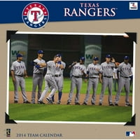 Turner Licenciranje Texas Rangers 12 12 Tim Zid Kalendar