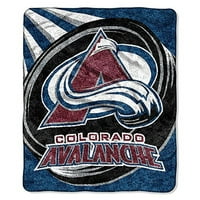 The Northwest Company NHL Colorado Avalanche Puck Sherpa Throw, by