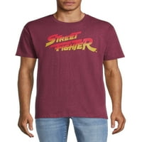 Street Fighter muška i velika Muška Threadpixel grafička majica