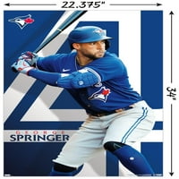Toronto Blue Jays-George Springer Zidni Poster, 22.375 34