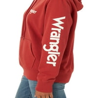 Wrangler® ženska dukserica sa dugim rukavima sa zapadnim logotipom