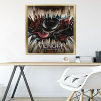 Marvel Venom: Neka bude karne - zubi jedan zidni poster, 22.375 34 uramljeno