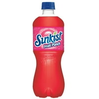 Sunkist Fruit Punch Soda, fl oz bottle
