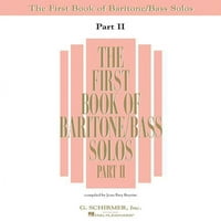 Prva knjiga baritona bas solos, II dio
