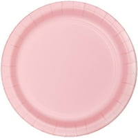 Klasični roze tanjiri, 8pk